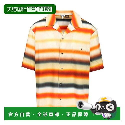 香港直邮LOEWE 男士衬衫 H616Y05XA79122 AW2026 花色 短袖衬衫