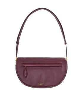 BURBERRY 女士手提包 80491731 SS2022 红色 徽标手提包