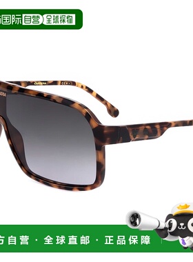 自营 Carrera男式99毫米灰色太阳镜-哈瓦那 美国奥莱直发卡雷拉