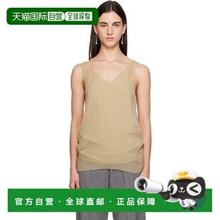 1h可退 香港直邮toteme 女士 米色 Chiffon Slip 上装 254WRT0564