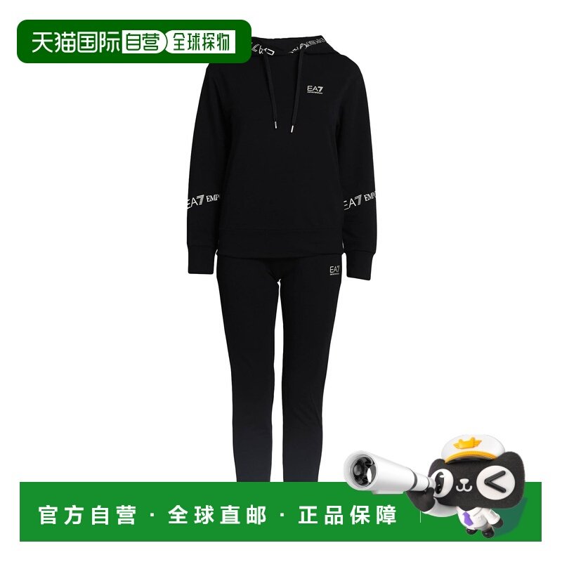 1h可退 香港直邮Ea7 女士 Outfit 运动运动装 black黑色 舒适时尚,女装/女士精品,连体衣/裤,淘宝优惠券,粉丝福利购,淘宝优惠卷