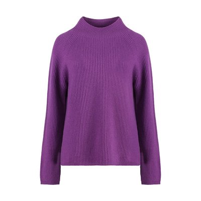 MAX MARA 女士针织毛衣 9366044306005 AW2024 紫色 长袖羊毛毛衣