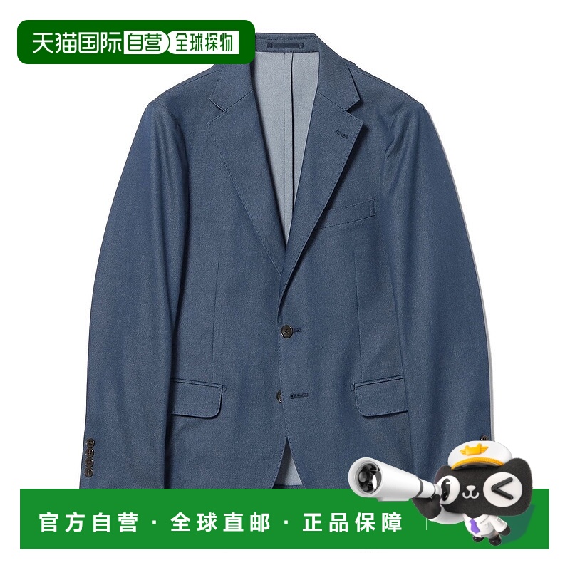 日本直邮BEAMS 24FW弹力牛仔2扣夹克 夹克西装