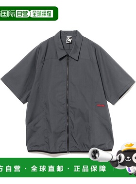 1h可退 日本直邮GR10K 男士双拉链设计短袖衬衫 23010070346新款