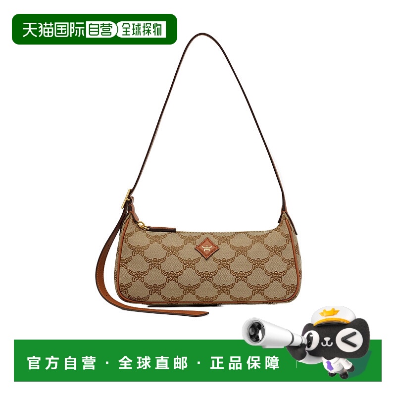 香港直邮MCM 女士斜挎包 MWSESAC02IG001单肩包手提包