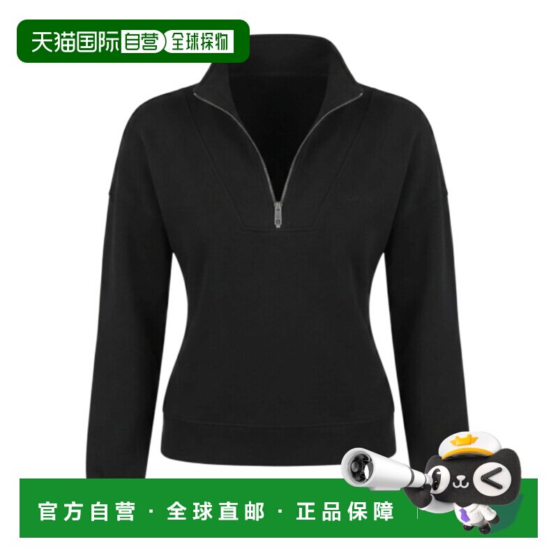 1h可退 香港直邮CALVIN KLEIN 女士卫衣 LV044G247GUB1 AW2026 黑图片