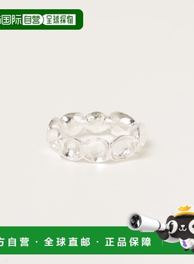 1h可退 日本直邮R 女士银950艺术感简约戒指 61423812197
