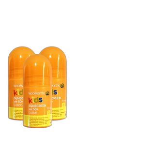 澳大利亚直邮Woolworths滋润防晒霜补水呵护肌肤75ml*3支澳洲正品