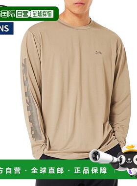 日本直邮Oakley Enhance QD LS Tee（SLV EVO 4.7）- 男士米色长