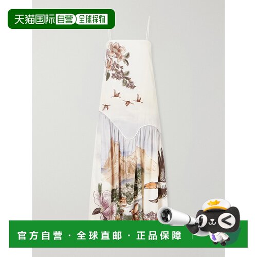 香港直邮FARM RIO 女士 Toile de 里约印花薄纱长款连衣裙 360480