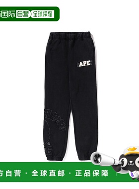 1h可退 日本直邮A BATHING APE 儿童版大学刺绣徽标洗水工艺运动