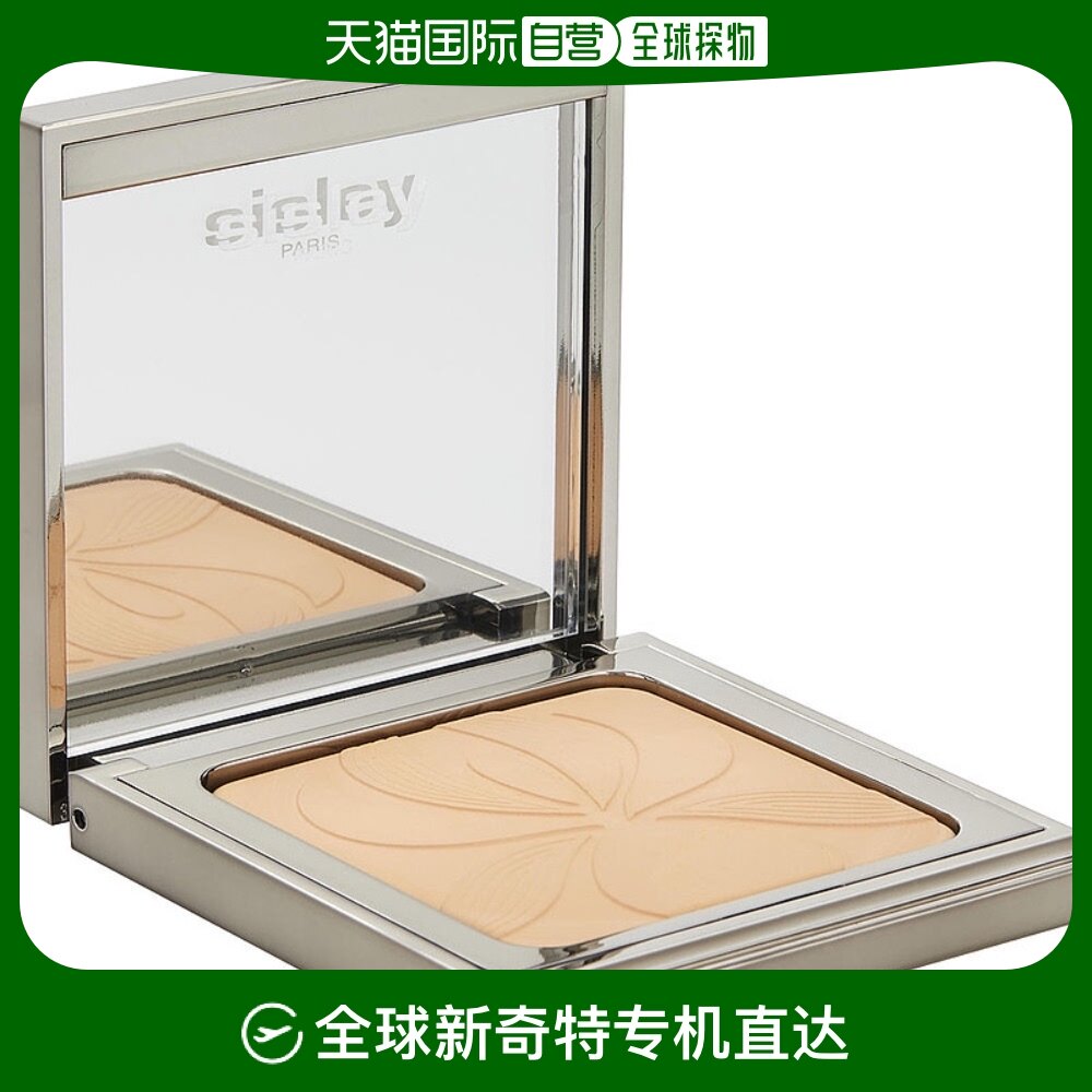 sisley希思黎哑光粉饼留香干净浓郁包装精美彰显个性11g