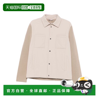1h可退 香港直邮Herno 男士 拼接棉质衬衫 MC00038UR72110