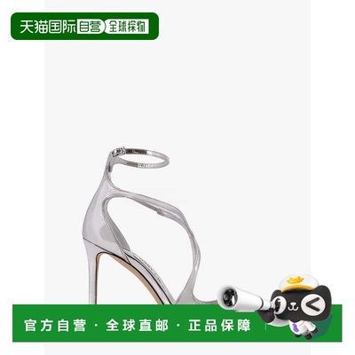 1h可退 香港直邮Jimmy Choo 周仰杰 女士 Azia 光泽皮质凉鞋 AZIA