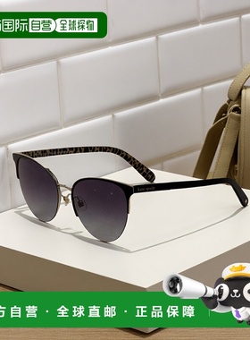 自营 Kate Spade女式57毫米黑色太阳镜-黑灰色 美国奥莱直发