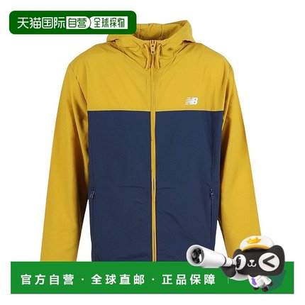 日本直邮New Balance 男士运动梭织夹克 MJ41506BQG拉链宽松外套