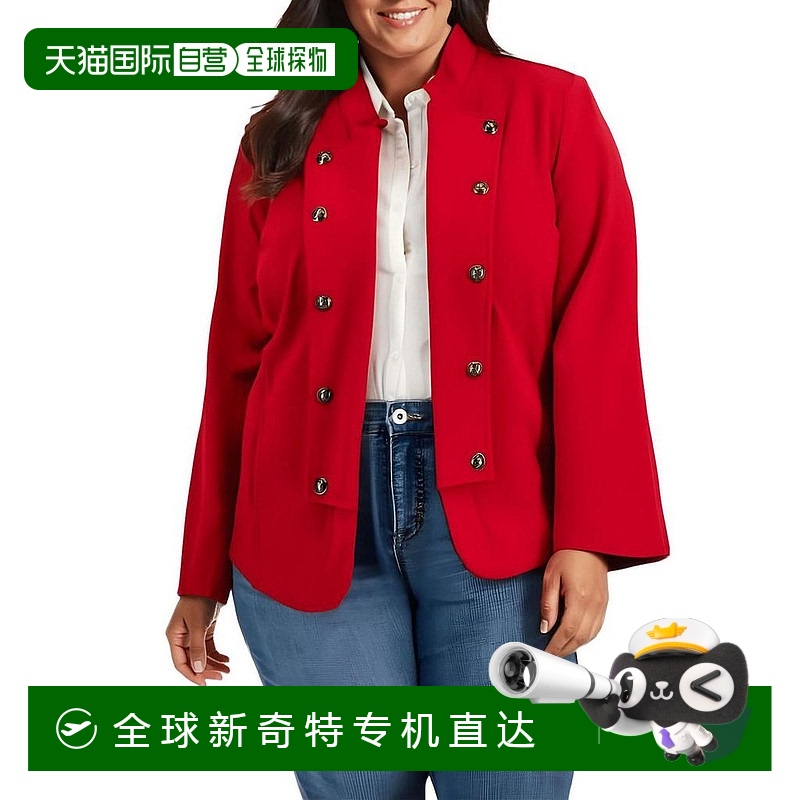 1h可退 【美国直邮】tommy hilfiger 女士 休闲西装外套
