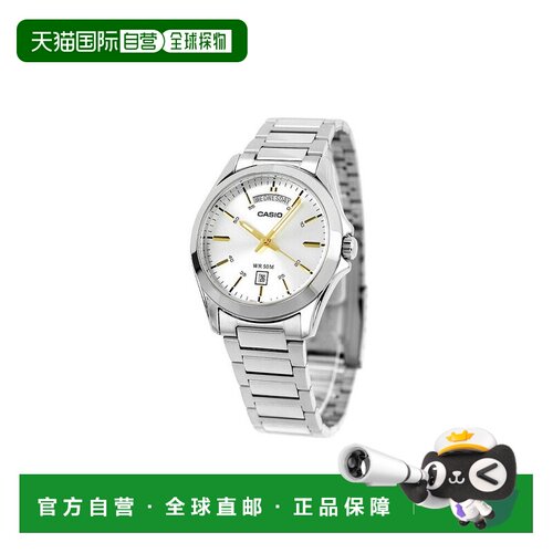 日本直邮卡西欧CASIO石英电池男士品牌手表MTP-1370D系列
