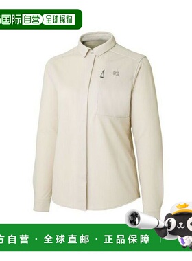 日本直邮finetrack女士高透气拉米混纺针织衫 象牙白 S 女士 FMW1