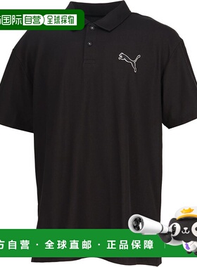 日本直邮 PUMA ESS MX CAT刺绣pique翻领T恤 [686865]速干