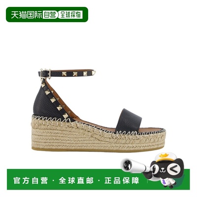 香港直邮VALENTINO 女士凉鞋 W2S0HB1VTON02 CO 白色 圆头平底凉