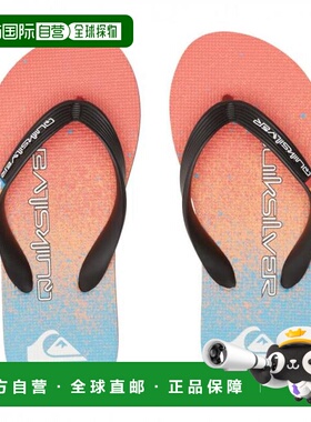 日本直邮Quiksilver 儿童沙滩凉鞋 MOLOKAI CORE YOUTH 24SP AQ
