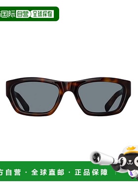 香港直邮JACQUEMUS 男士太阳镜 MERIDIANOTSHELL SS2025 黑色