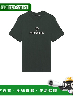 1h可退 香港直邮Moncler 盟可睐 男士 短袖徽标T恤 J10918C000608
