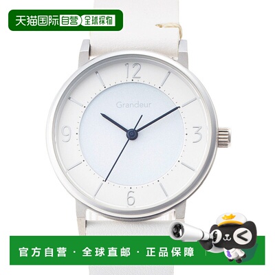 日本直邮GRANDEUR太阳能充电式三针石英表GSW005W2
