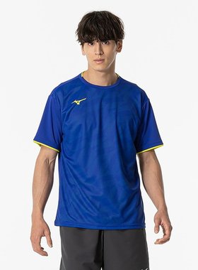 日本直邮MIZUNO 比赛衬衫球拍运动男女通用比赛服男式 62JAB02825