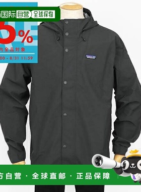 日本直邮Patagonia Jackson Glacier 男士防雨夹克黑色尺码 ML 和