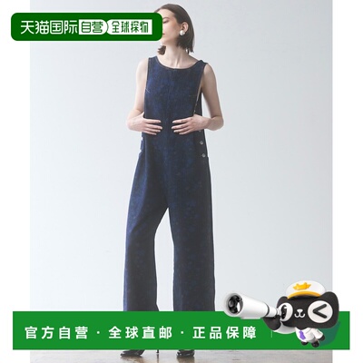 1h可退 日本直邮atelier SOMETHING 女士美式泡泡袖连体工装裤 花