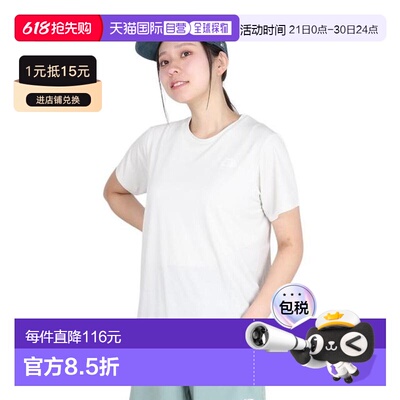日本直邮THE NORTH FACE 半袖T恤 女士款运动服[XXXX] NTW12595