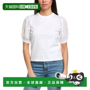 Lace The Sleeve Shirt 美国奥莱直发 自营FRAME white Denim