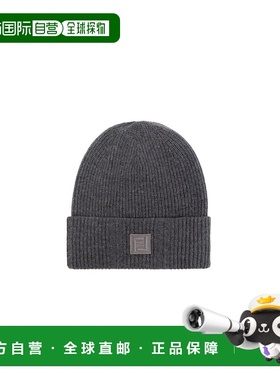 1h可退 香港直邮Fendi 芬迪 男士 折边无檐针织帽 FXQ352ASMM高级