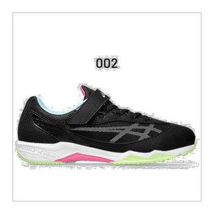 日本直邮Asics男女童体测田径运动会跑步运动休闲鞋3E宽1154A160