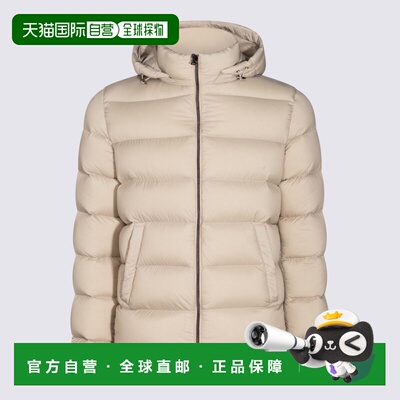 香港直邮HERNO 男士羽绒服 PI001181U12456Z1985 AW2025 米白色