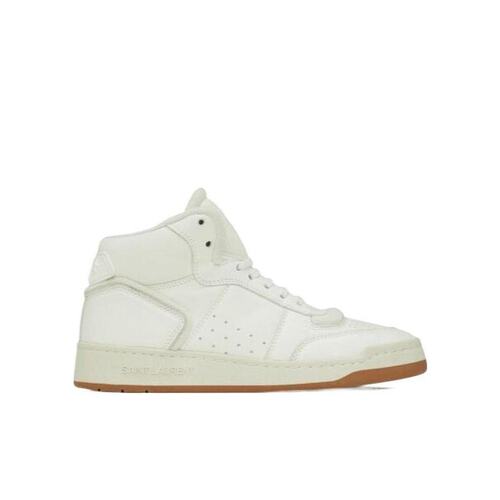 Saint Laurent SL/80中帮光滑和粒面皮革运动鞋 69079700N0A