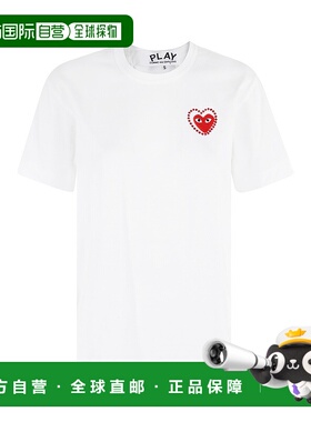 1h可退 香港直邮COMME DES GARÇONS PLAY 女士T恤 AXT802051D2 SS