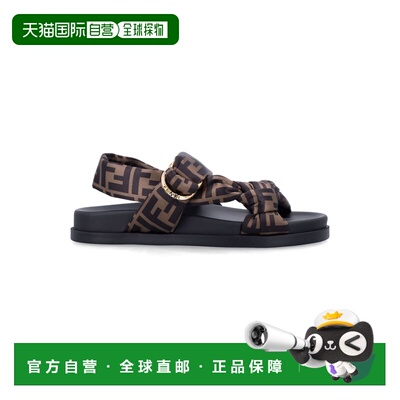香港直邮FENDI 女士凉鞋 8X8772AE7SF0R7V AW2025 花色 Feel FF平
