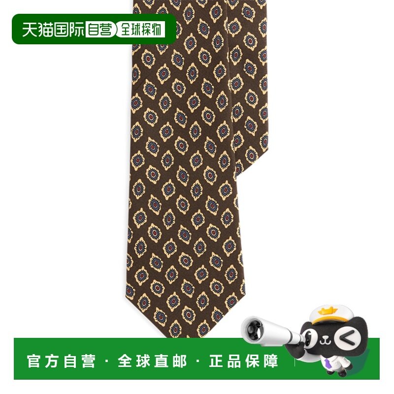 日本直邮Ralph Lauren Polo Ralph Lauren 丝绸斜纹领带 [1000802,童装/婴儿装/亲子装,领带,淘宝优惠券,粉丝福利购,淘宝优惠卷