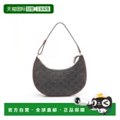 日本直邮中古Celine赛琳女包A级95新Triomphe凯旋门老花单肩包正
