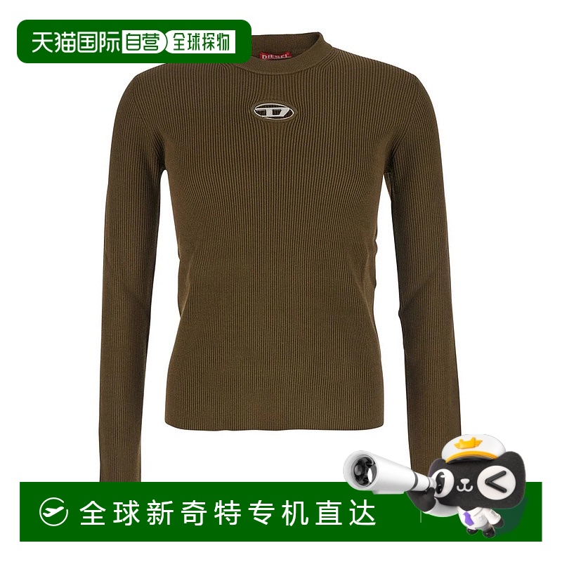 1h可退 香港直邮DIESEL 男士T恤 A168770DLAX5FP AW2025 绿色 K Z