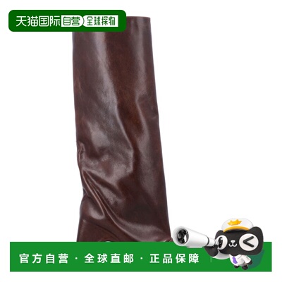 1h可退 香港直邮Coperni 女士 COPERNI BRIDGE 皮质靴子 COPSH03F