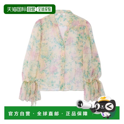 香港直邮Chloe 长袖衬衫 CH25UHT50459女装
