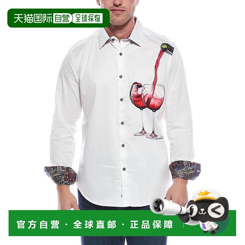 自营Robert Graham Date Night Woven Shirt - white 美国奥莱直