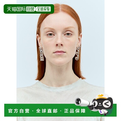 香港直邮Marc Jacobs 马克 雅可布 女士 MJ 徽标耳环 2R3JER001J3