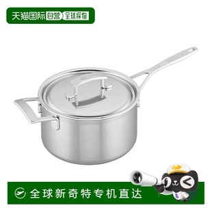 美国 Demeyere 带手柄 自营 夸脱不锈钢平底锅 层 Industry