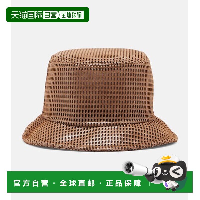 香港直邮Brunello Cucinelli 布内罗 古奇拉利 女士 绒面革渔夫帽