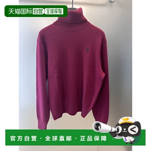 香港直邮Ami Paris 高领毛衣 HKS827001.